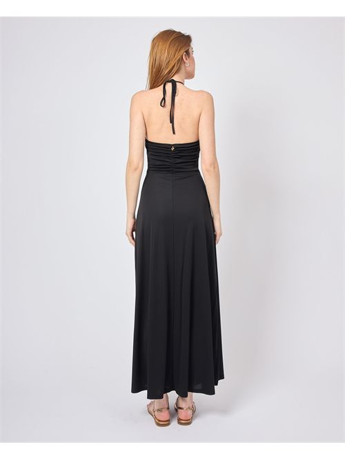 Silvian Heach long dress with drape SILVIAN HEACH | GPP25330VEBLACK